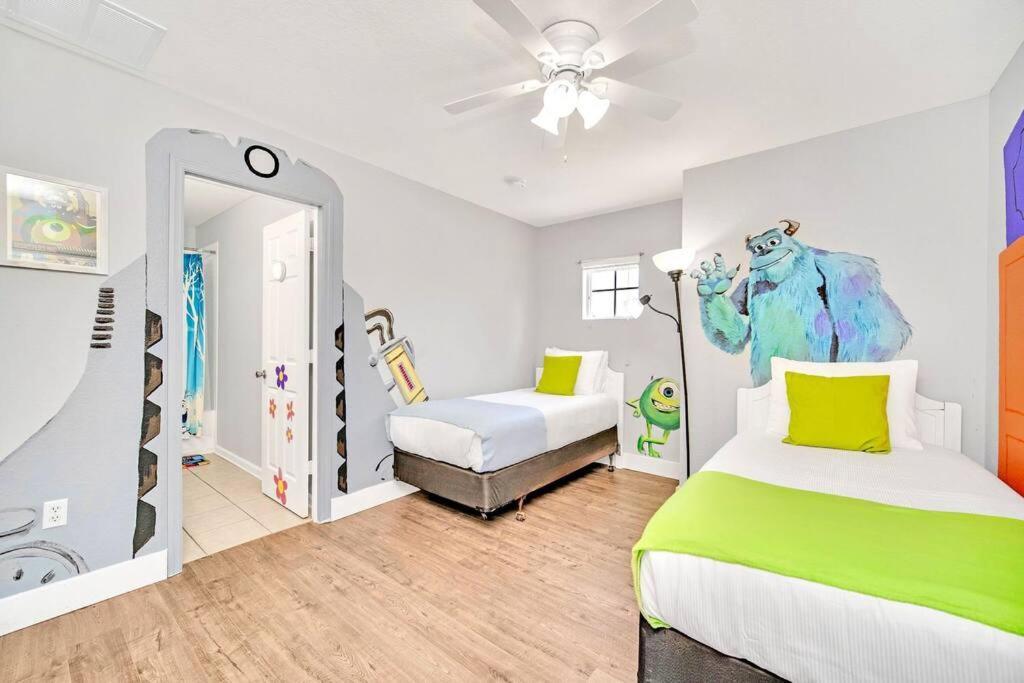 Guardians Theater 5Br Home Resort W Pool Hot Tub Orlando Exteriör bild