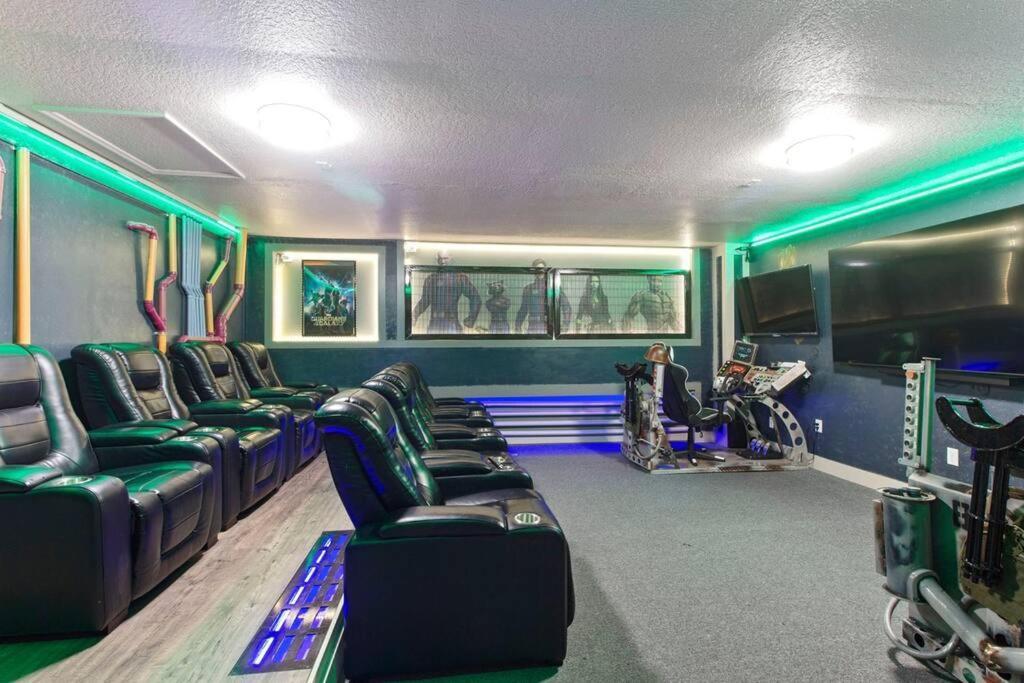Guardians Theater 5Br Home Resort W Pool Hot Tub Orlando Exteriör bild