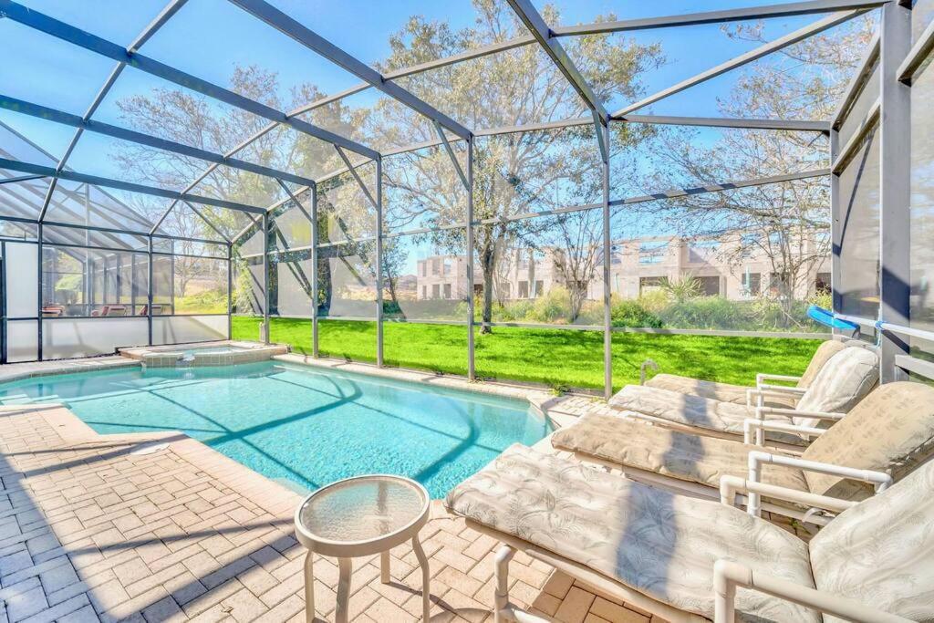 Guardians Theater 5Br Home Resort W Pool Hot Tub Orlando Exteriör bild